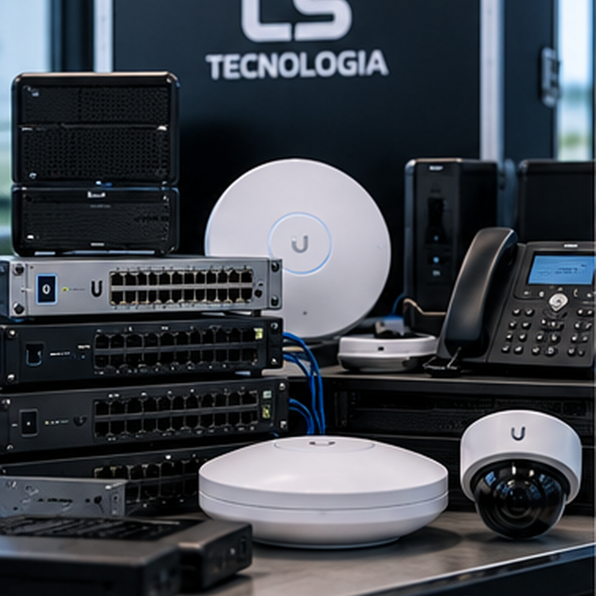 Locação de equipamentos de tecnologia