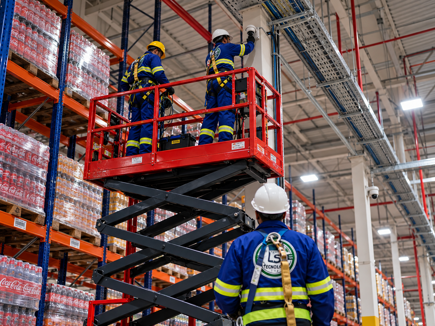Implantação de CFTV em ambiente industrial Solar Coca-Cola